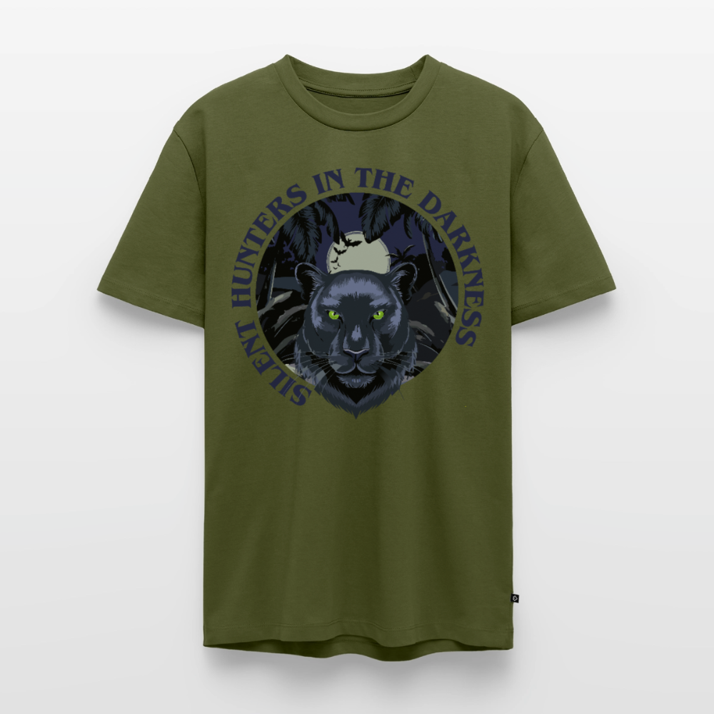 Silent Hunter Design – Männer Premium T-Shirt - Khaki