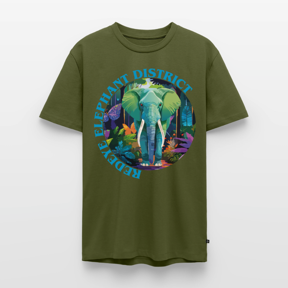 Elephant Design – Männer Premium T-Shirt - Khaki