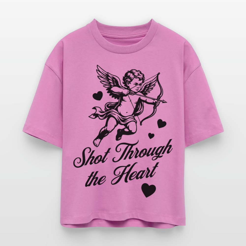 Amor Design – Frauen Boxy Bio-T-Shirt - Pink