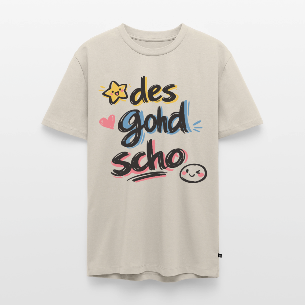 Des goht schon Design – Männer Premium T-Shirt - Beige