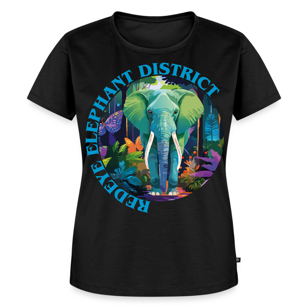 Elephant Design – Frauen Premium T-Shirt - Schwarz