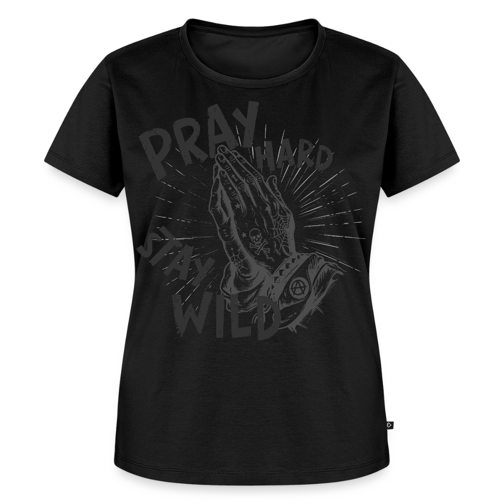 Play Hard – Frauen Premium T-Shirt - Schwarz