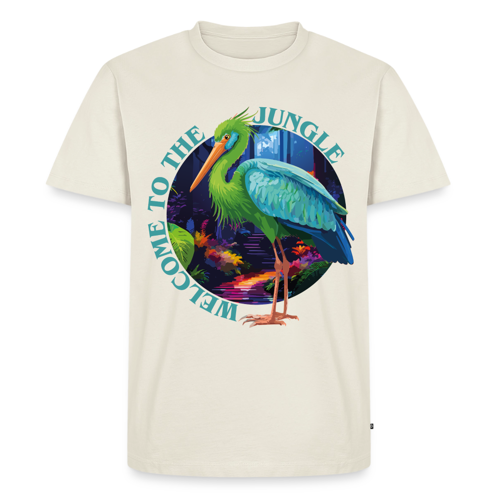 Jungle Design – Männer Premium T-Shirt - Naturweiß