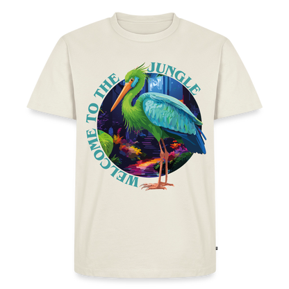 Jungle Design – Männer Premium T-Shirt - Naturweiß