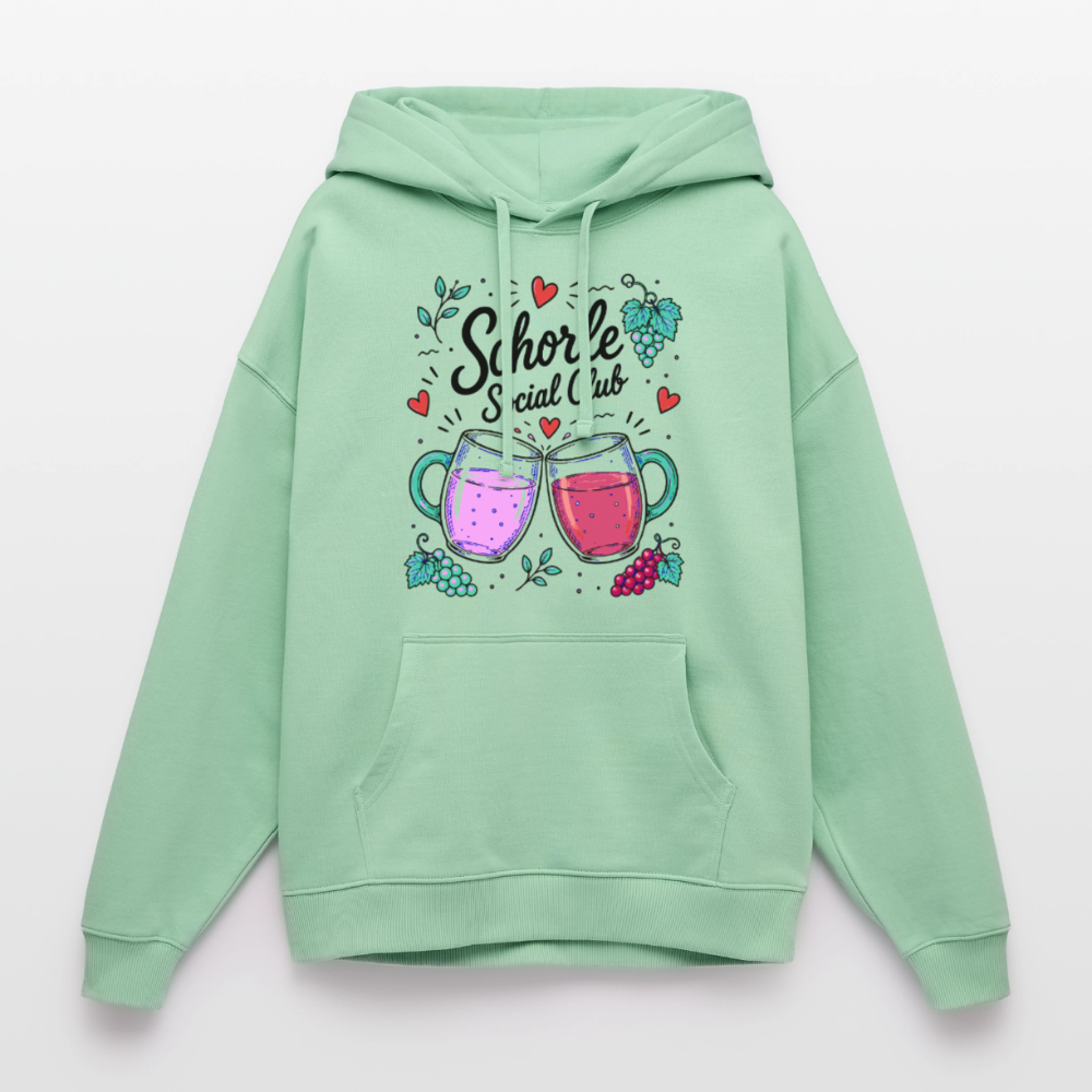 Schorle Social Club – Oversized Unisex Hoodie - Nebeljade