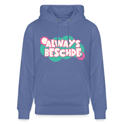 Always Beschde Design – Unisex Bio-Hoodie - Blau
