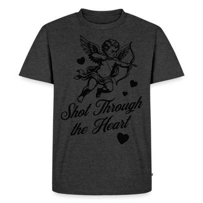 Amor Design – Männer Premium T-Shirt - Anthrazit meliert