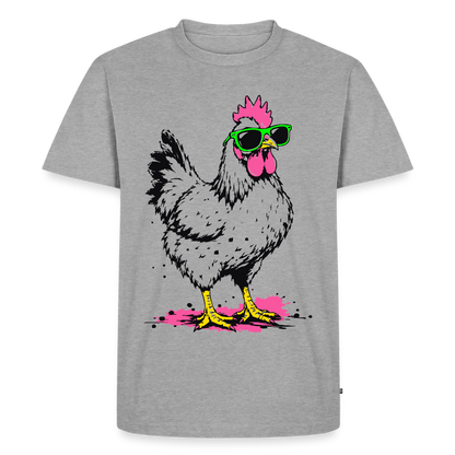 Street Schicken Design – Männer Premium T-Shirt - Grau meliert