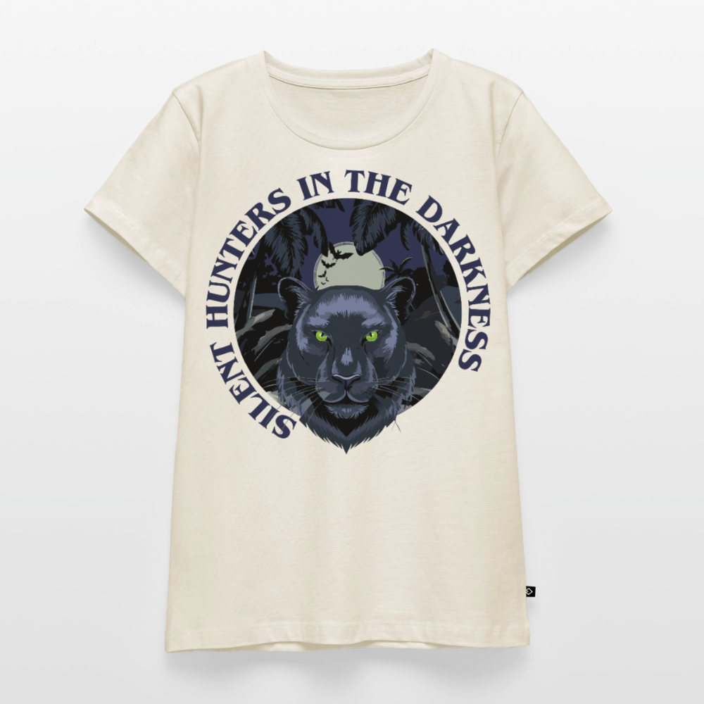 Silent Hunter Design – Frauen Premium T-Shirt - Naturweiß
