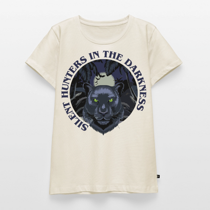 Silent Hunter Design – Frauen Premium T-Shirt - Naturweiß