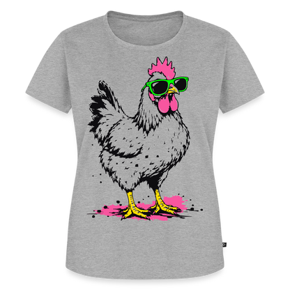 Street Schicken Design – Frauen Premium T-Shirt - Grau meliert