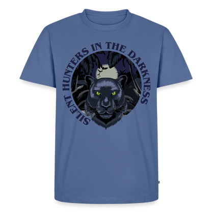 Silent Hunter Design – Männer Premium T-Shirt - Taubenblau