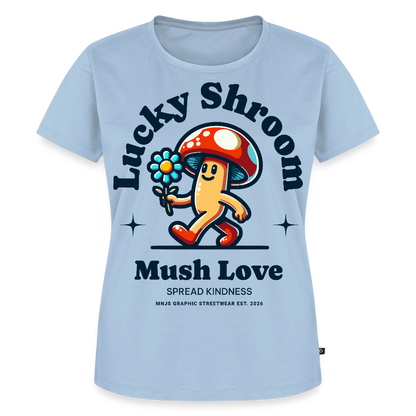 Lucky Shroom Design – Frauen Premium T-Shirt - Hellblau