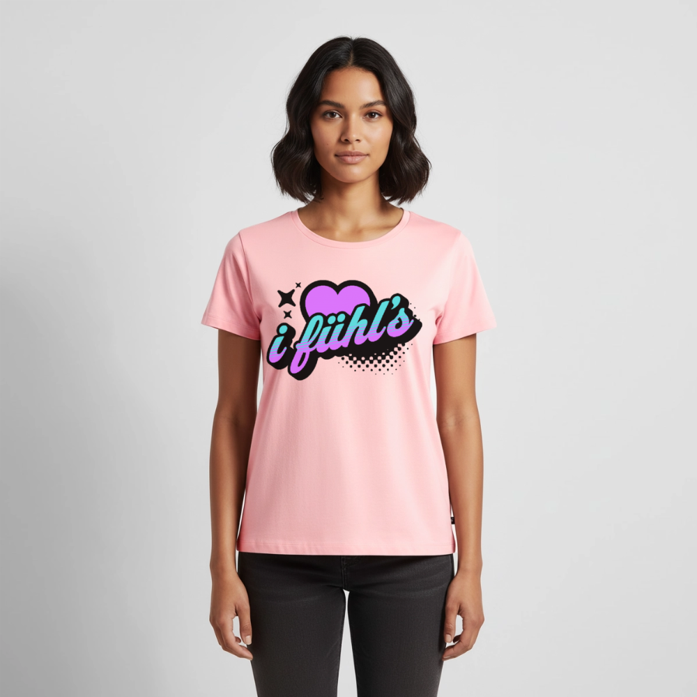 i fühl‘s Design – Frauen Premium T-Shirt - Rosa
