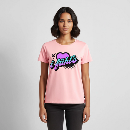 i fühl‘s Design – Frauen Premium T-Shirt - Rosa