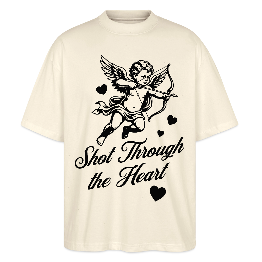 Amor Design – Oversized Unisex Bio T-Shirt - Natur