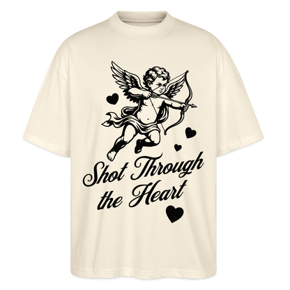 Amor Design – Oversized Unisex Bio T-Shirt - Natur