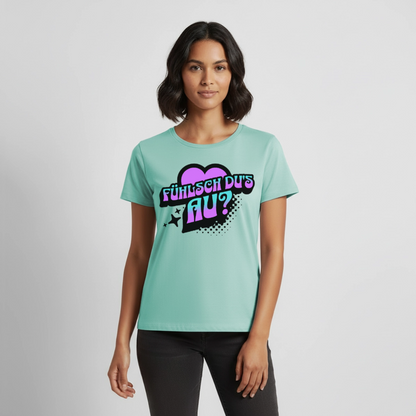 Fühlsch du‘s au Design – Frauen Premium T-Shirt - Mint 