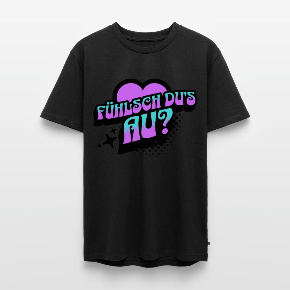 Fühlsch du‘s au Design – Männer Premium T-Shirt - Schwarz