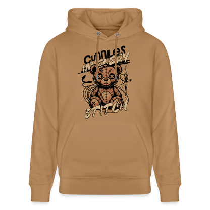 Bear Design – Unisex Bio-Hoodie - Karamell 