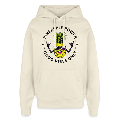 Oversized Unisex Hoodie - Natur