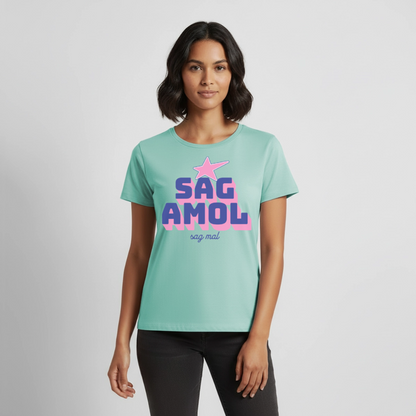 Sagamol Design – Frauen Premium T-Shirt - Mint 