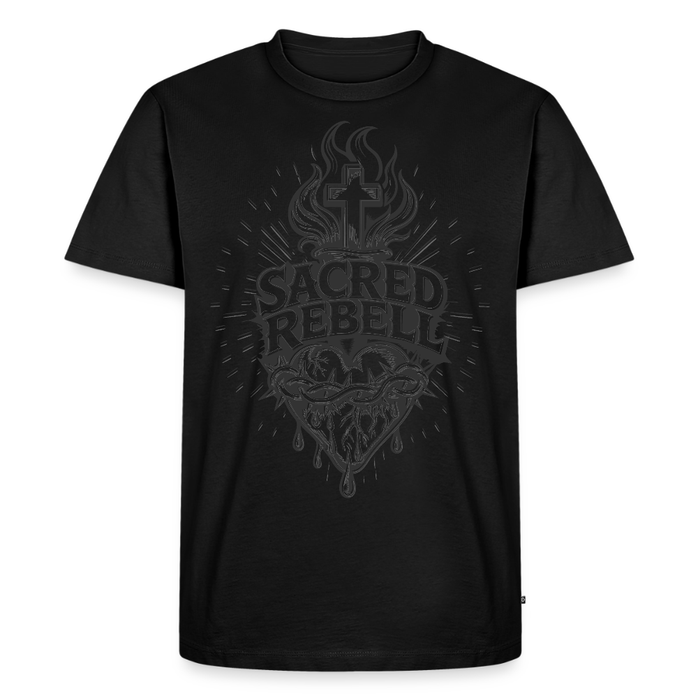 Sacred Rebell Design – Männer Premium T-Shirt - Schwarz