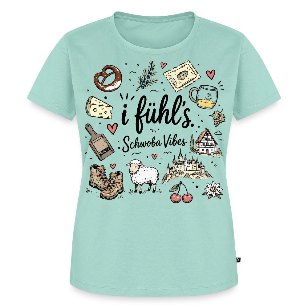 Alb Liebe Design – Frauen Premium T-Shirt - Mint 