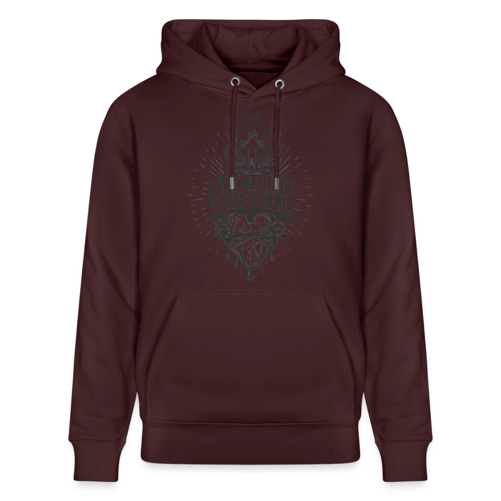 Sacred Rebell Design – Unisex Bio-Hoodie - Maroon