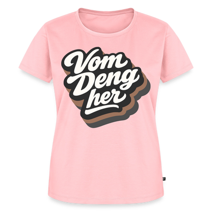 Vom Deng her Design – Frauen Premium T-Shirt - Rosa
