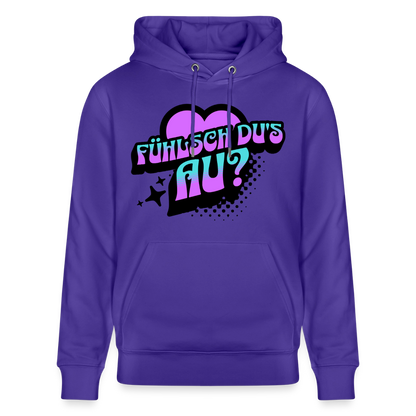 Fühlsch du‘s au Design – Unisex Bio-Hoodie - Purple Love 
