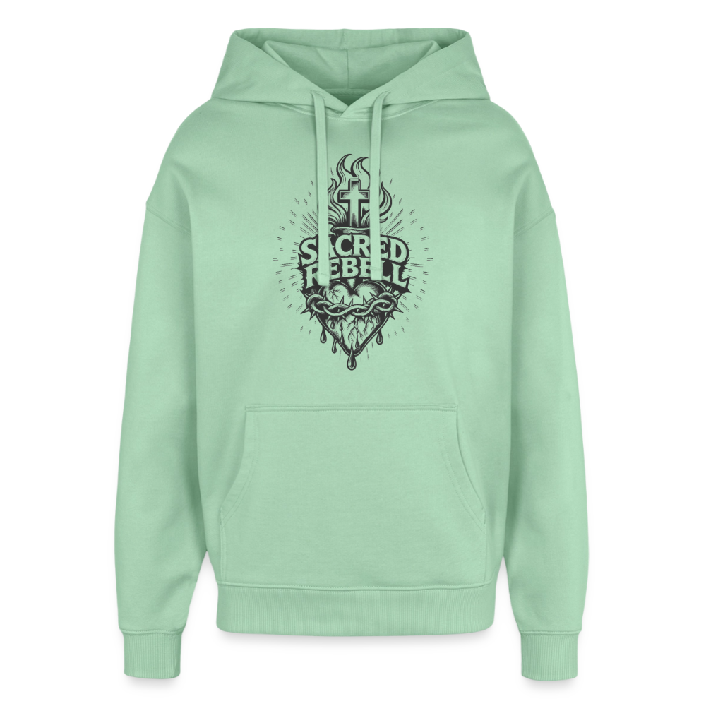 Sacred Rebell Design – Oversized Unisex Hoodie - Nebeljade