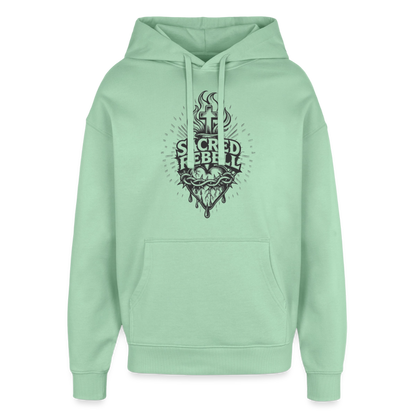 Sacred Rebell Design – Oversized Unisex Hoodie - Nebeljade