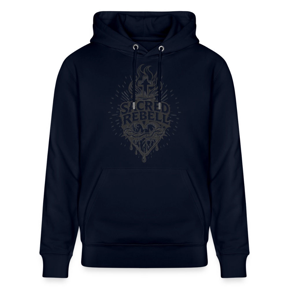 Sacred Rebell Design – Unisex Bio-Hoodie - Navy