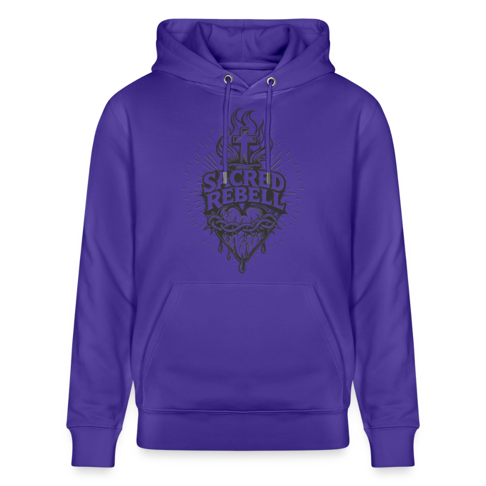 Sacred Rebell Design – Unisex Bio-Hoodie - Purple Love 