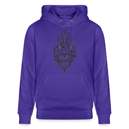 Sacred Rebell Design – Unisex Bio-Hoodie - Purple Love 