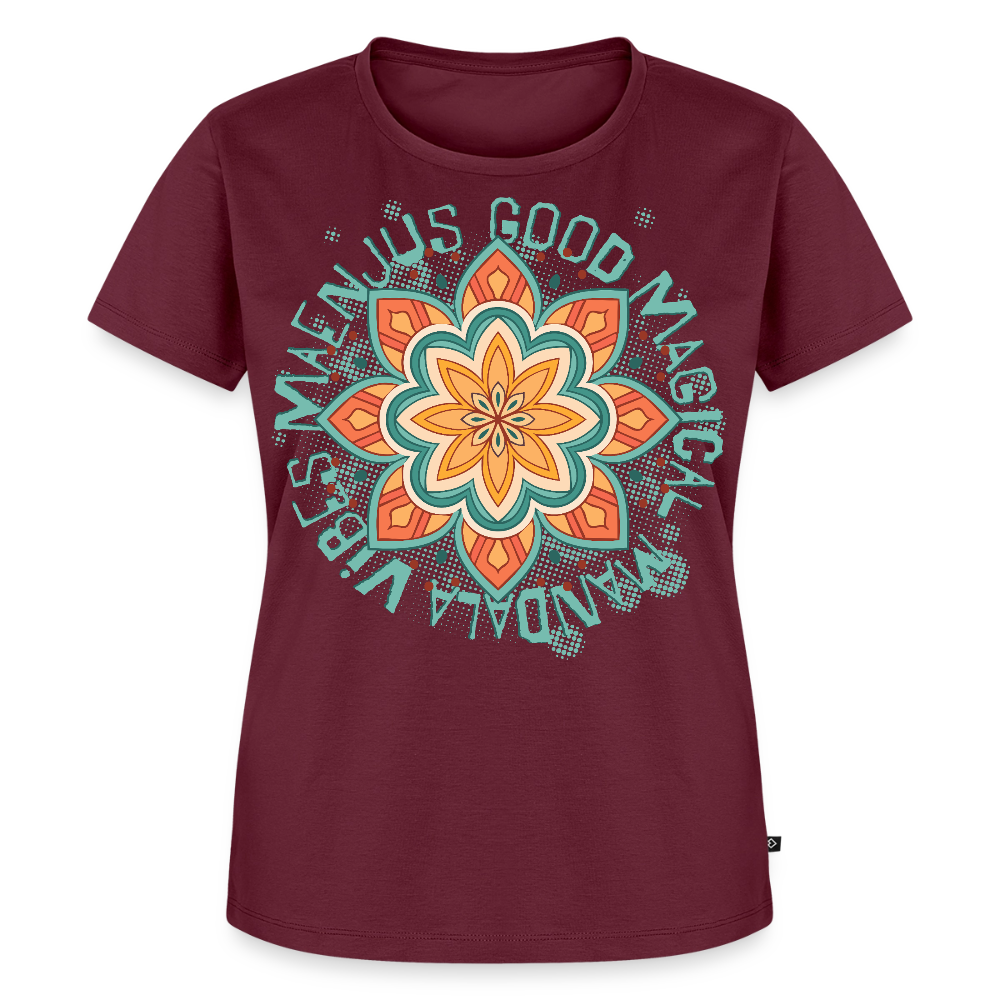 Frauen Premium T-Shirt - Burgunderrot