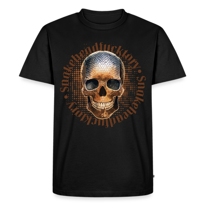 Sande Skull Design – Männer Premium T-Shirt - Schwarz