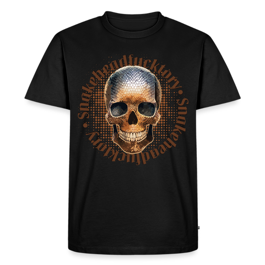 Sande Skull Design – Männer Premium T-Shirt - Schwarz