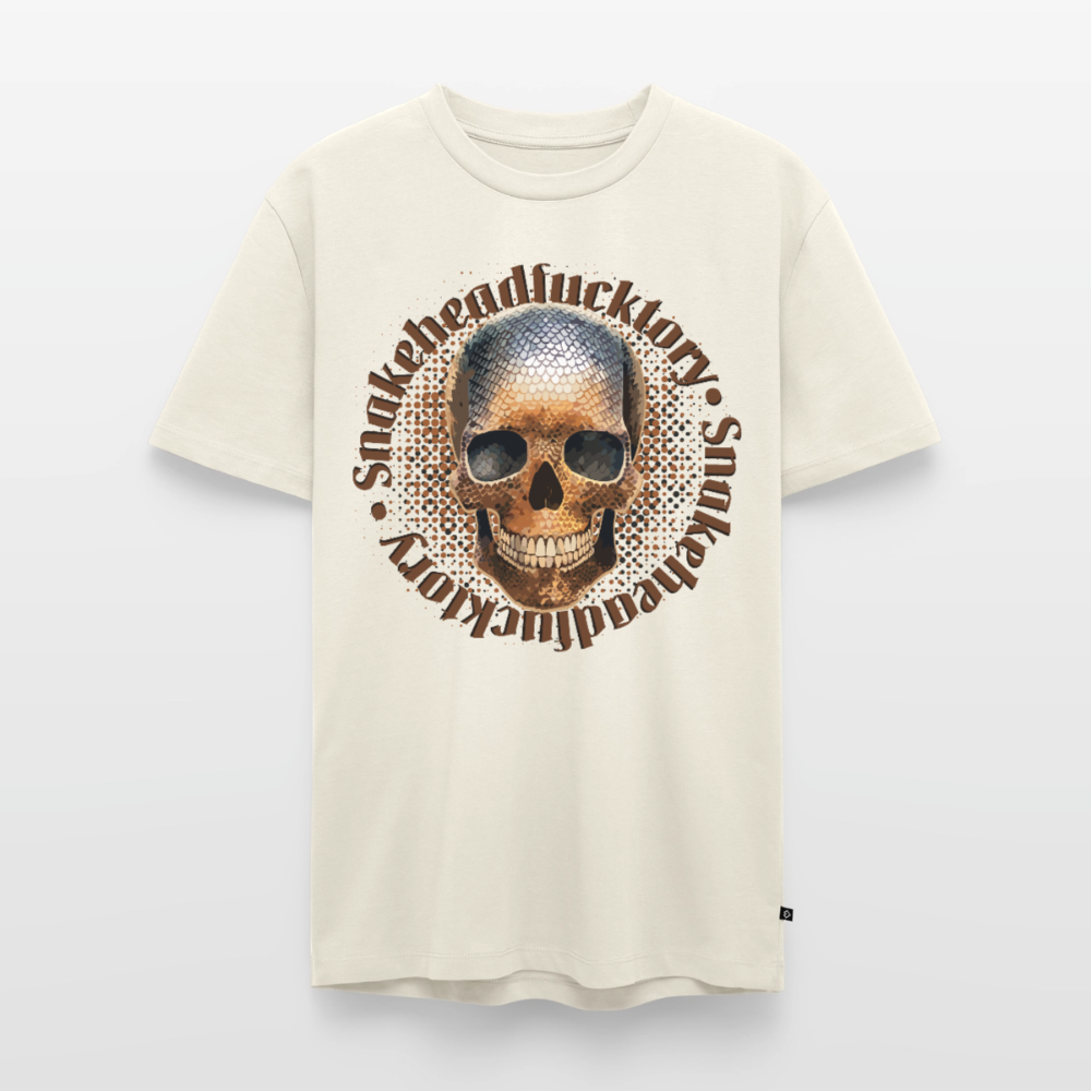 Sande Skull Design – Männer Premium T-Shirt - Naturweiß