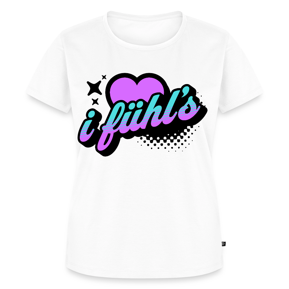 i fühl‘s Design – Frauen Premium T-Shirt - Weiß