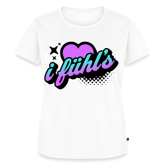 i fühl‘s Design – Frauen Premium T-Shirt - Weiß