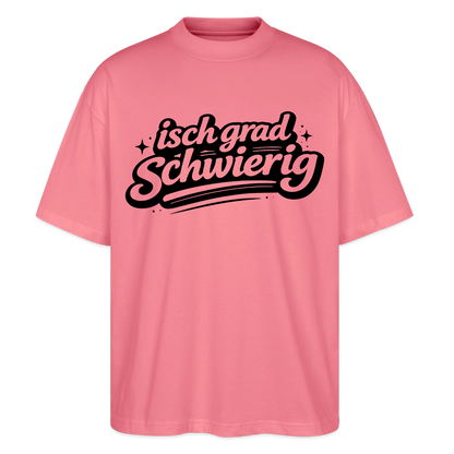 isch grad schwierig Design – Oversized Unisex Bio T-Shirt - Pink 