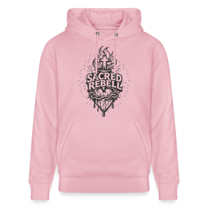 Sacred Rebell Design – Unisex Bio-Hoodie - Hellrosa
