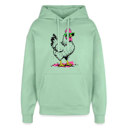 Street Chicken Design – Oversized Unisex Hoodie - Nebeljade