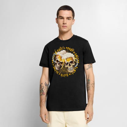 Party Skull Design – Männer Premium T-Shirt - Schwarz