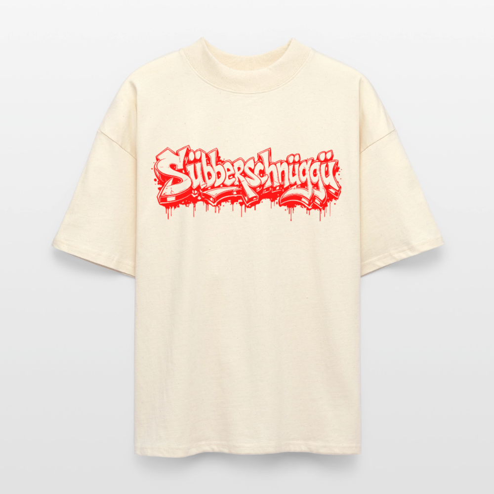 Oversized Unisex Bio T-Shirt Blaster 2.0 - Natur