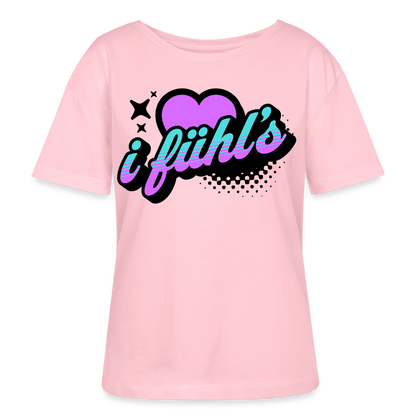 i fühl‘s Design – Rundhals Frauen Bio-T-Shirt - Hellrosa