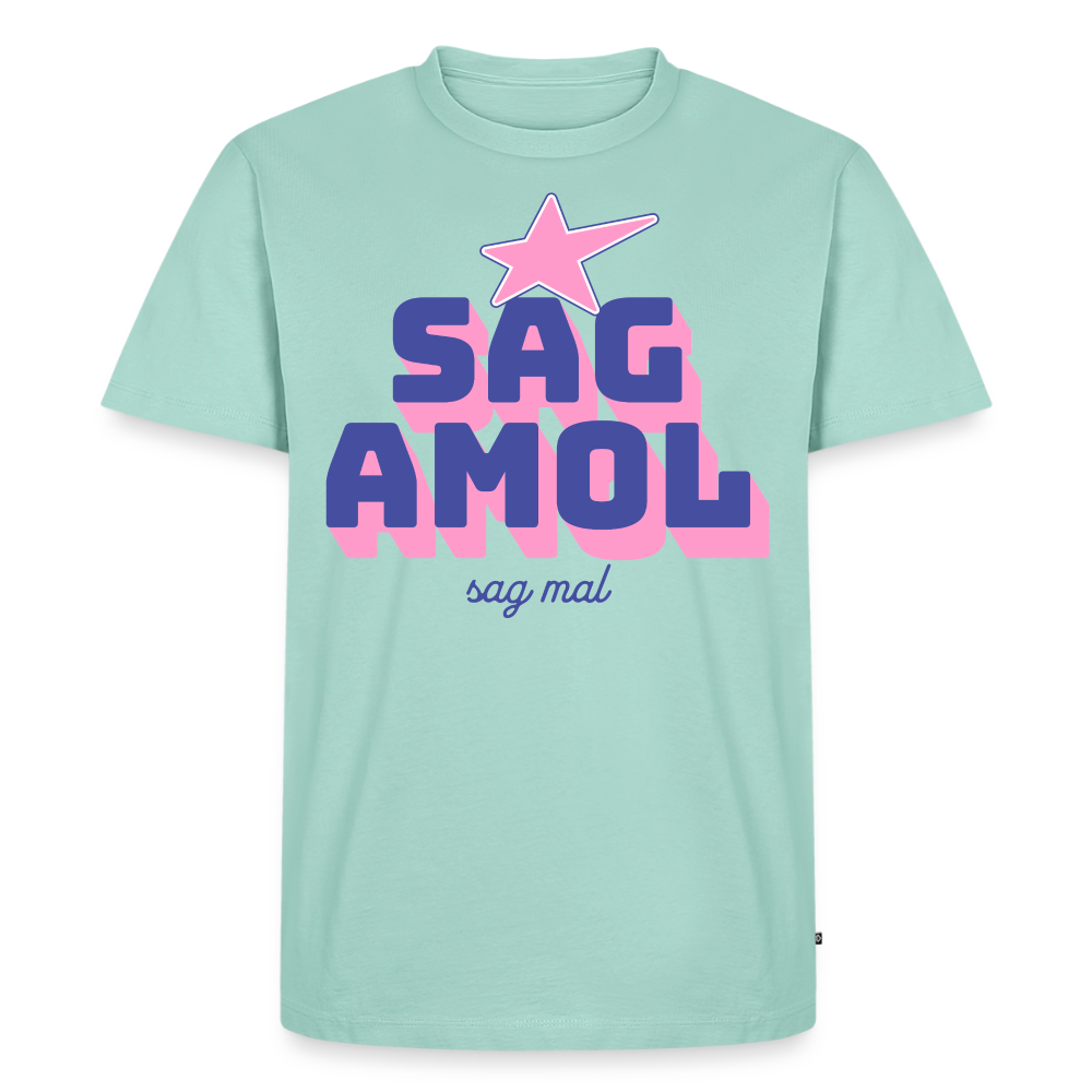 Sagamol Design – Männer Premium T-Shirt - Mint 