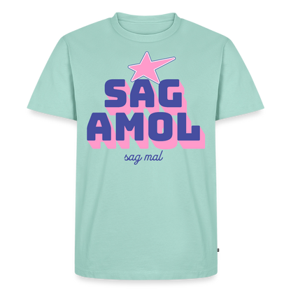 Sagamol Design – Männer Premium T-Shirt - Mint 